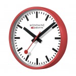 Vægur - Mondaine A990.CLOCK.11SBC Rød