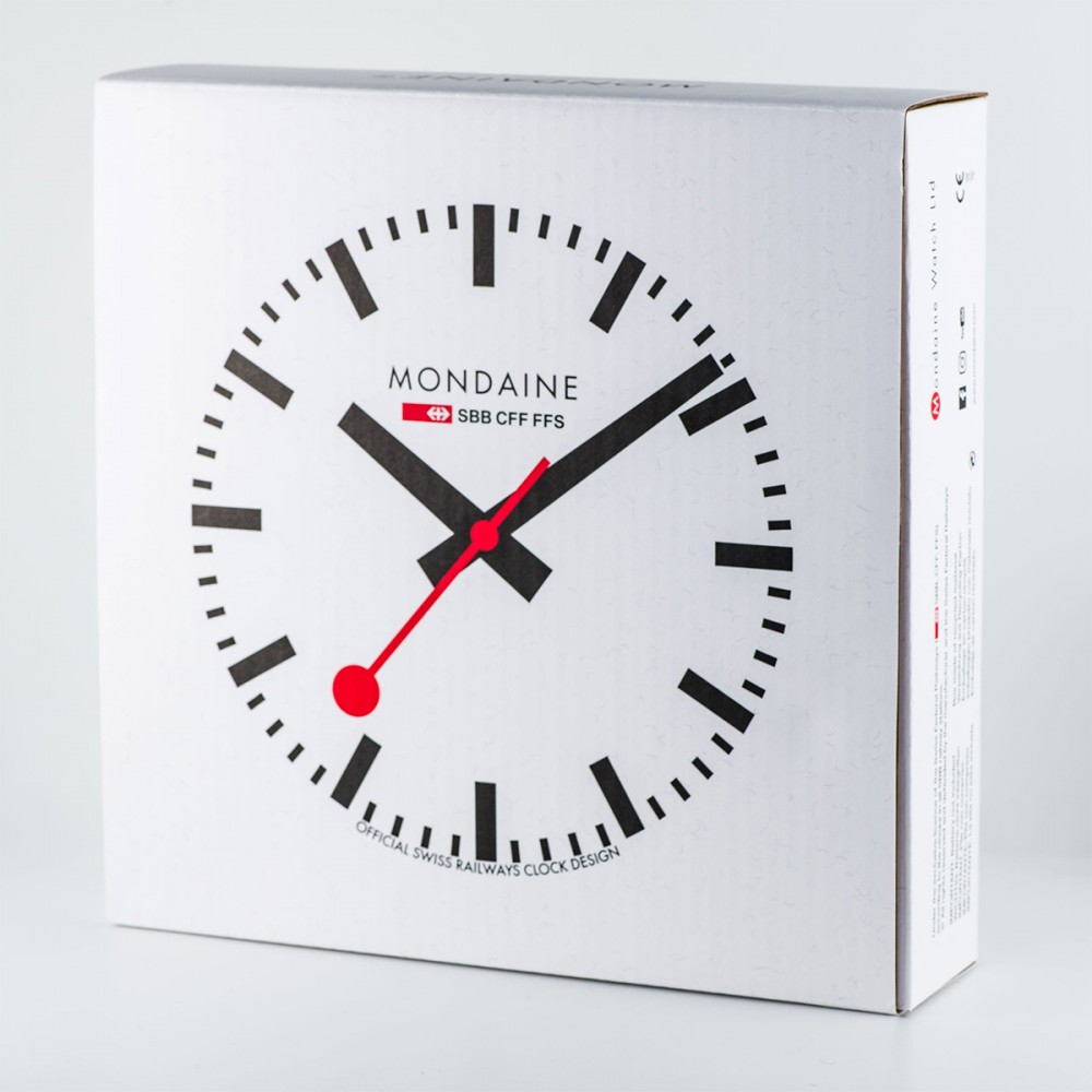 Vægur - Mondaine A990.CLOCK.11SBC Rød