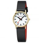 Armbåndsur Mondaine Classic Hvid/Læder Ø30 mm A658.30323.10SBBV