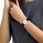 Armbåndsur Mondaine Classic Hvid/Læder Ø30 mm A658.30323.10SBBV