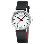 Armbåndsur Mondaine Classic Hvid/Læder Ø36 mm A660.30314.11SBBV