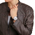 Armbåndsur Mondaine Classic Hvid/Læder Ø36 mm A660.30314.11SBBV