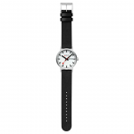Armbåndsur Mondaine Classic Day Date Hvid/Læder Ø36 mm A660.30314.16SBBV