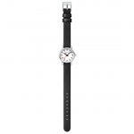 Armbåndsur Mondaine evo2 Hvid/Læder Ø26 mm MSE.26110.LBV