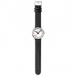 Armbåndsur Mondaine evo2 Hvid/Læder Ø40 mm MSE.40210.LBV