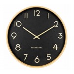 Vægur - Beyond Time Madera Grande Lyst Træ Sort