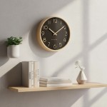 Vægur - Beyond Time Madera Lyst Træ Sort