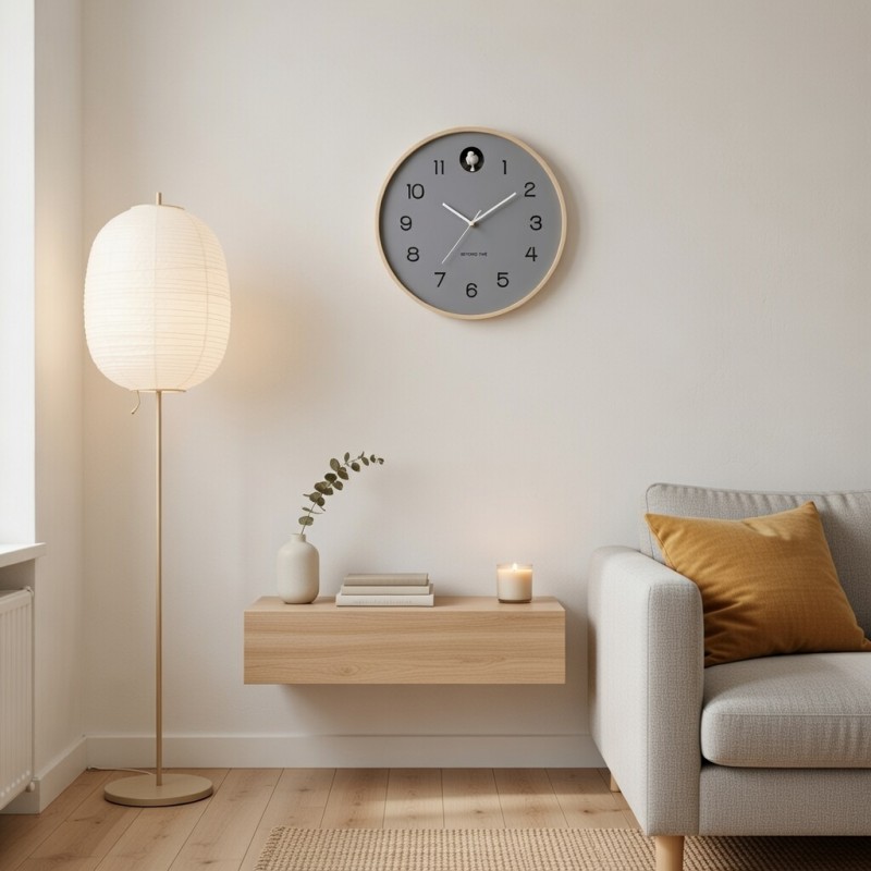 Vægur / Kukur - Beyond Time Natural Cuckoo Grå