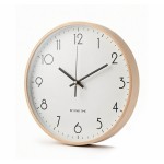 Vægur - Beyond Time Legna Lyst Træ Hvid