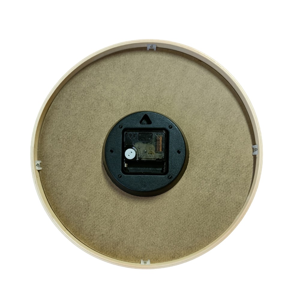 Vægur - Beyond Time Legna Lyst Træ Hvid