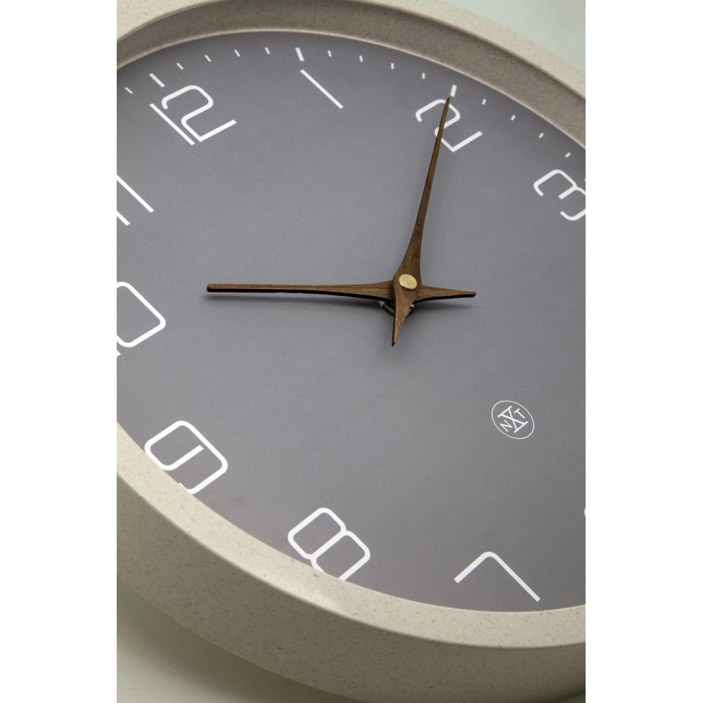 Vægur - NeXtime Eco Beige