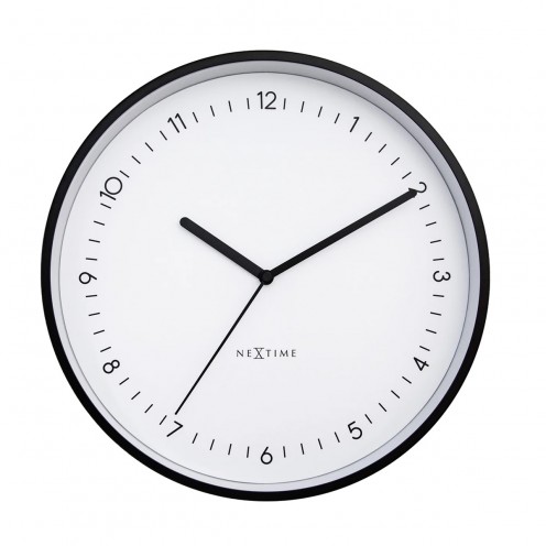 Vægur - NeXtime Berlin Hvid