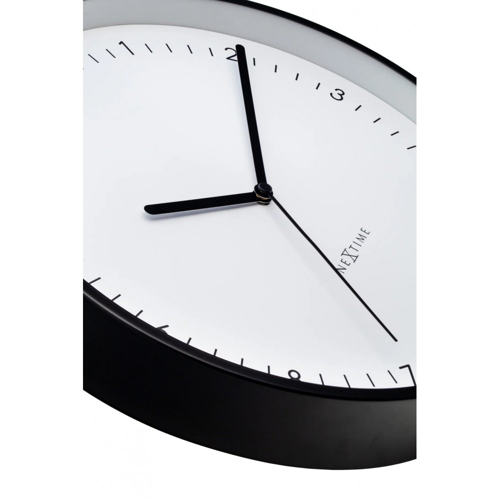 Vægur - NeXtime Berlin Hvid