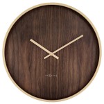 Vægur - NeXtime Oslo Large Brun