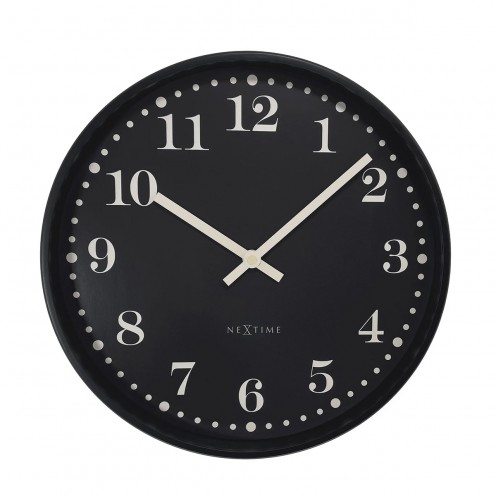 Vægur - NeXtime Dickens Sort