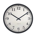 Vægur - NeXtime Dickens Sort/Hvid